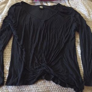 Black long sleeve shirt